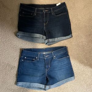 Levi Jean shorts size 28